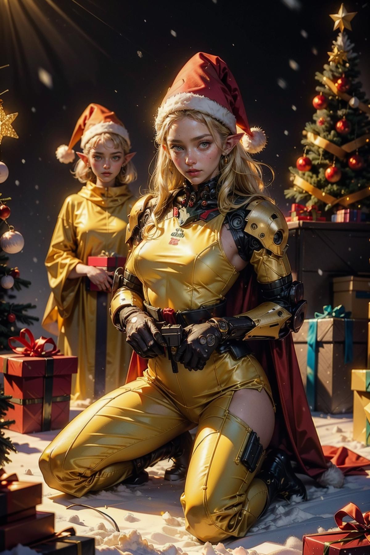 Yellow Santa for Yellow Team image by skumerz
