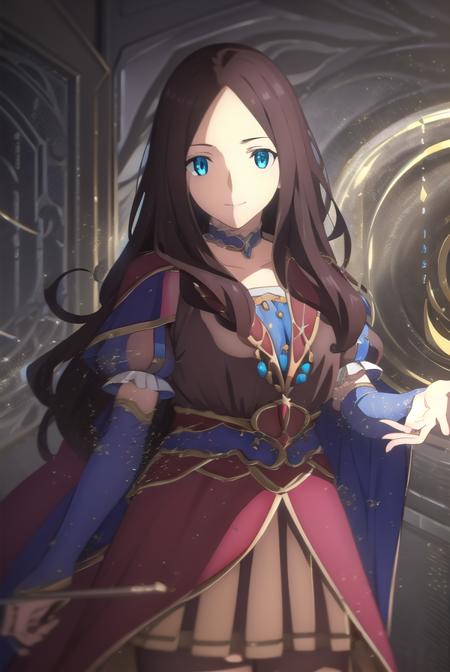 leonardodavinci, <lora:leonardo da vinci babylonia-lora-nochekaiser:1>,
leonardo da vinci, leonardo da vinci \(fate\), long hair, bangs, blue eyes, brown hair, (parted bangs:1.5), smile,
BREAK dress, short sleeves, choker, puffy sleeves, cape, puffy short sleeves, puff and slash sleeves,
BREAK indoors,
BREAK looking at viewer, (cowboy shot:1.5),
BREAK <lyco:GoodHands-beta2:1>, (masterpiece:1.2), best quality, high resolution, unity 8k wallpaper, (illustration:0.8), (beautiful detailed eyes:1.6), extremely detailed face, perfect lighting, extremely detailed CG, (perfect hands, perfect anatomy),