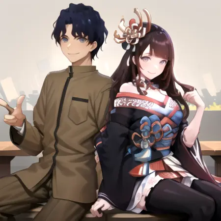 Shinji Matou x Mirai (Fate/Stay Night x Nijigen Expo)