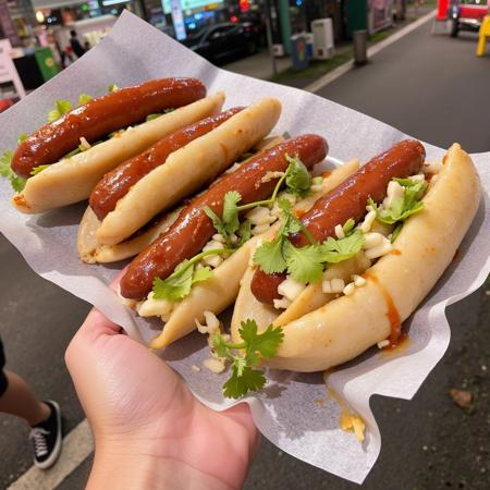 Taste of Taiwan Rice Bun Hot Dog v1.0