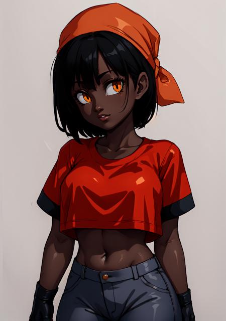 Dark Skin Anime Girls