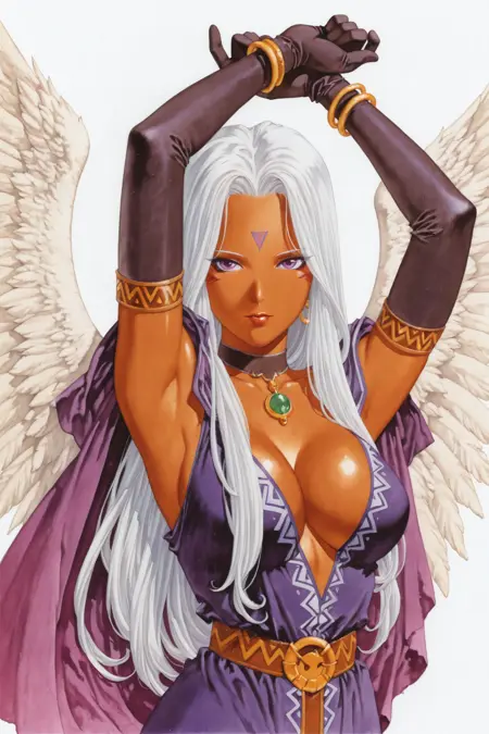 [illustrious XL] Akihiro Yamada/山田章博《The Twelve Kingdoms》/《十二国记》《RahXephon》/《翼神传说》- Artist Style