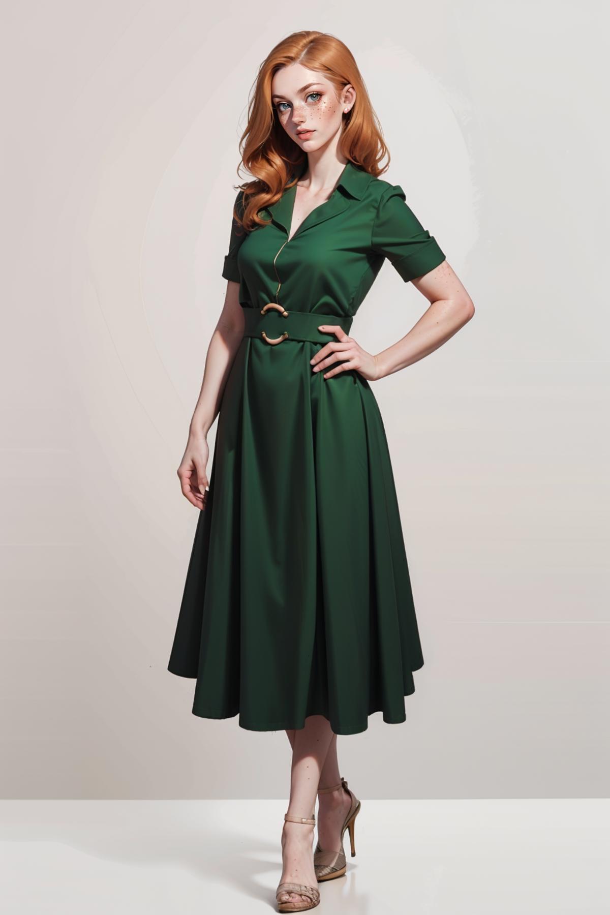 Vintage Lapel Dress image by freckledvixon