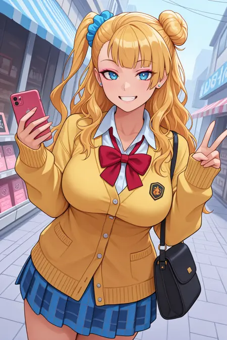 Galko ギャル子 | Oshiete! Galko-chan | 2 Outfits [IllustriousXL]