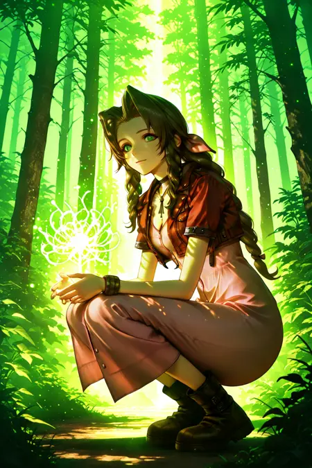 Aerith Style Nomura 1997 / Final Fantasy VII