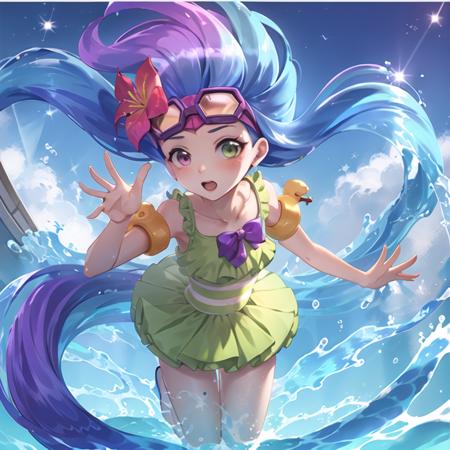 zoe,waterpool