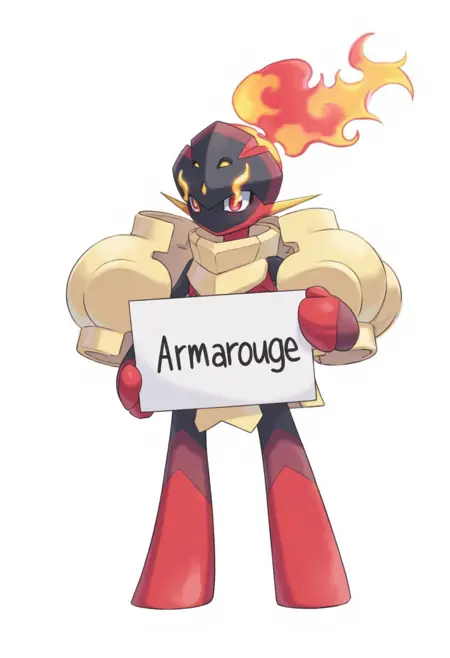 Armarouge - Pokemon (FLUX)