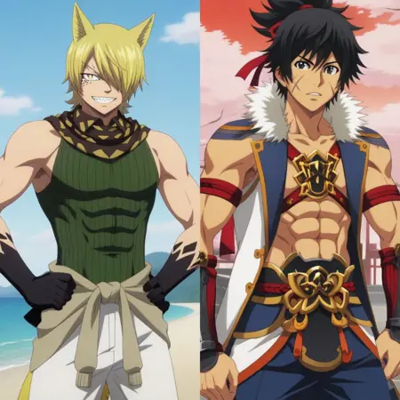 Jackal and Keiichiro Tokugawa