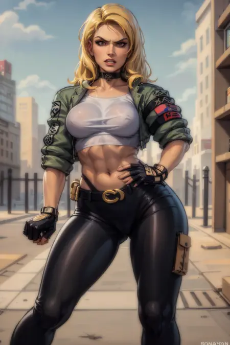 Sonya Blade - Mortal Kombat : Armageddon - SD1.5 LORA