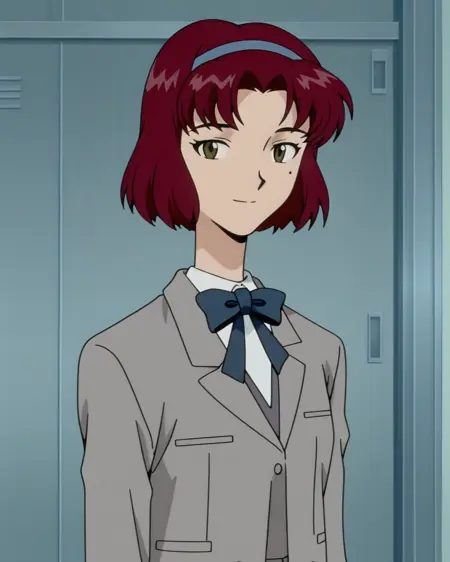 Teen/Young Ritsuko Akagi- Neon Genesis Evangelion (Illustrious/Pony)