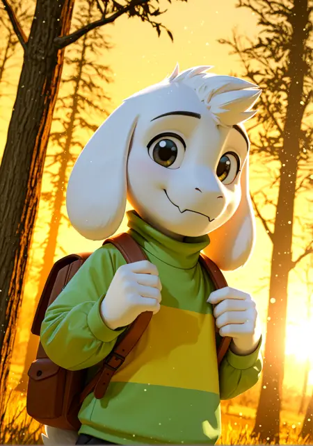 Over the Void Asriel Dreemurr