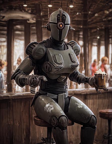 Assaultron - Cosplay Edition Pony