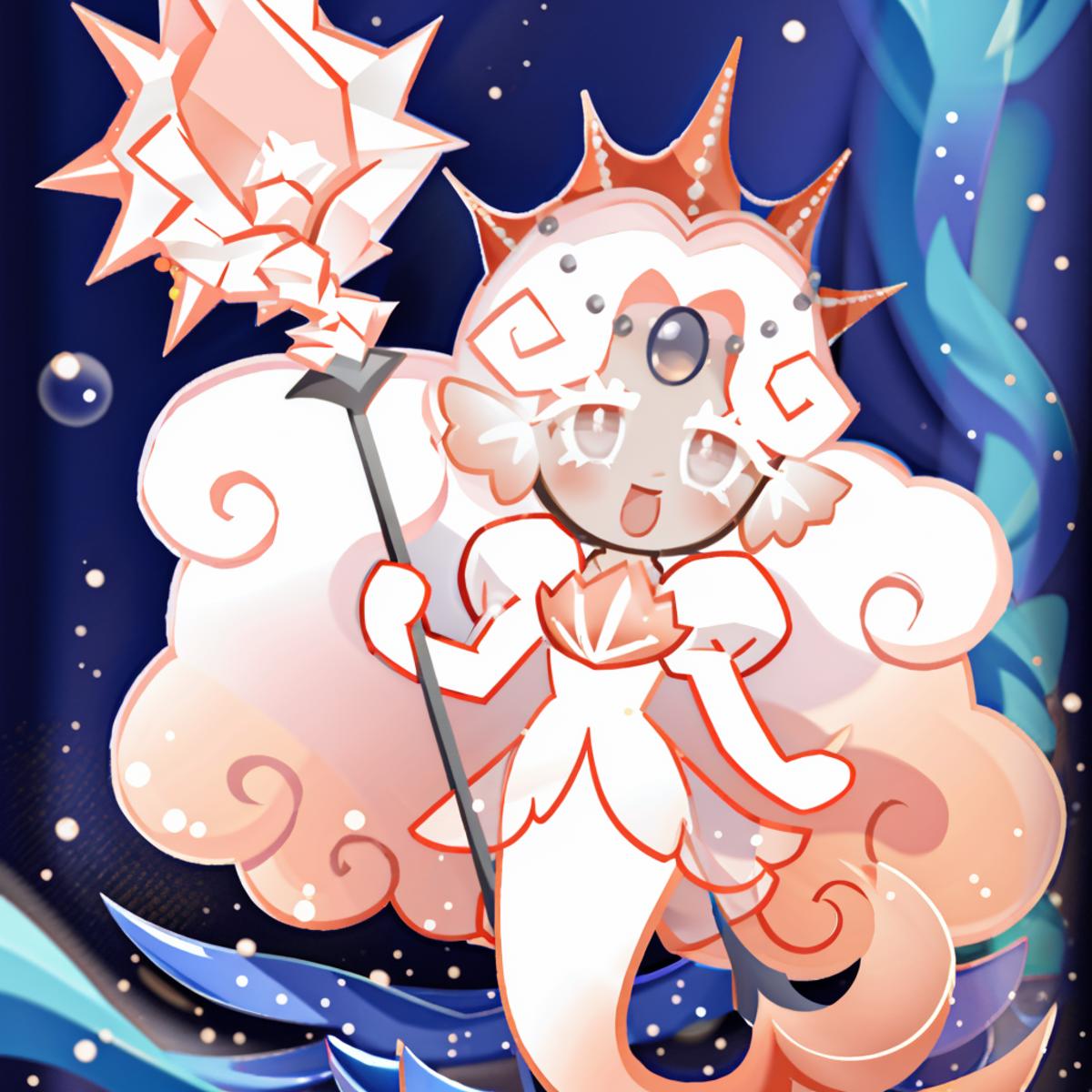 White Pearl Cookie | Cookie Run image by puddlejump