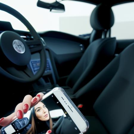 <lora:phbjcrsc:.9>, phbjcrsc, car interior, phone, ground vehicle, ,
22 year old,  
perfect skin perfect model face,
 American  supermodel , 
pretty, , 
4k ,
RAW photo, subject, 8k uhd,  soft lighting, high quality, film grain,  ,
photo realistic,
