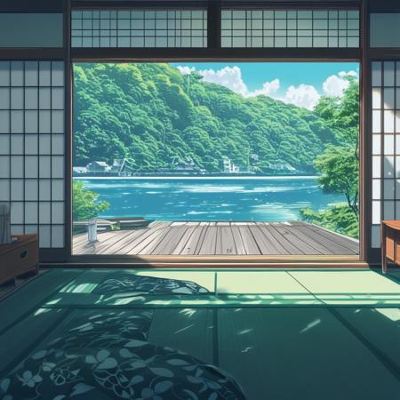 TerraceWA (view on terrace, warm anime) V1
