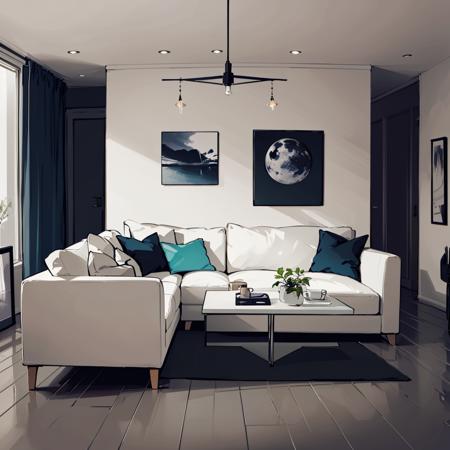 <lora:interior-desigh:0.6:act>,room,simple style:1.2,white wall,white sofa