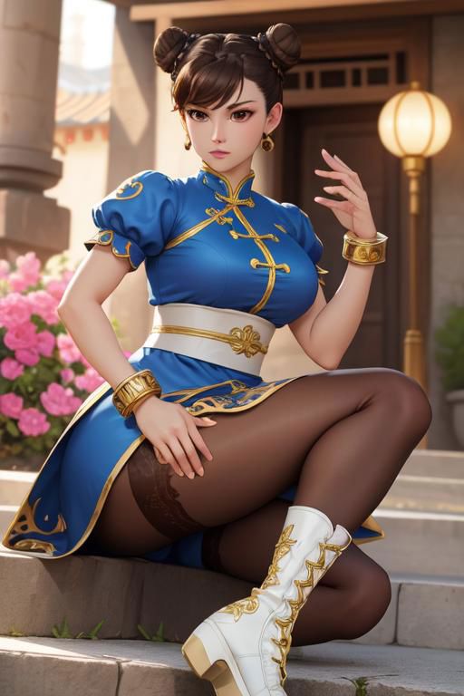 Chun-Li (春麗) - Street Fighter - COMMISSION image by mobilechou03914