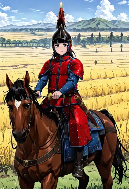 Qing Dynasty Armor 清布面甲 V1