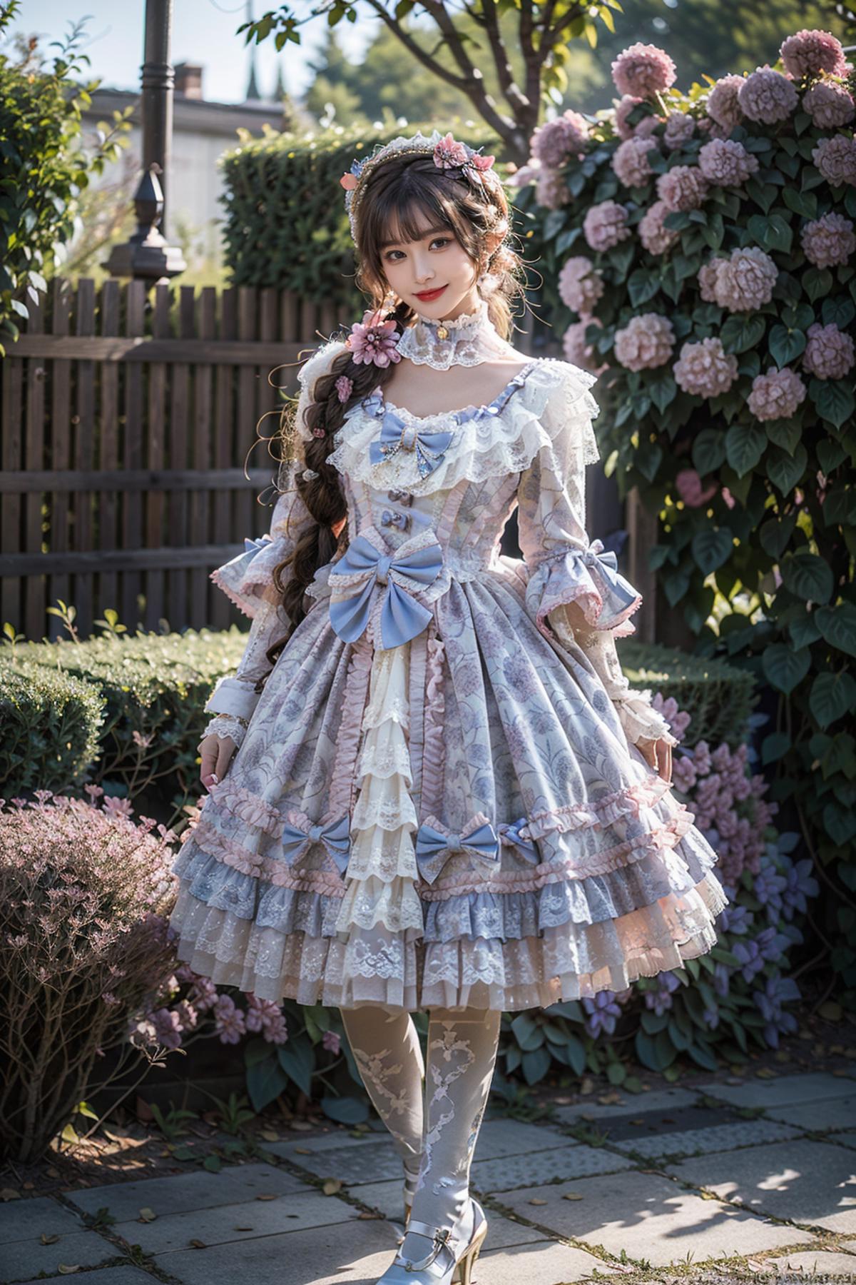 [Realistic] Modern victorian fashion dress | 洛丽塔裙子 | ロリータ ドレス Vol.2 image by cyberAngel_