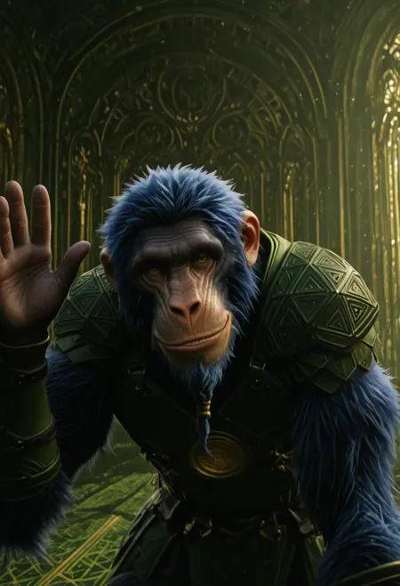 Chistery / Winged Monkey / Flying Monkey (Wicked Movie) ILLUSTRIOUS