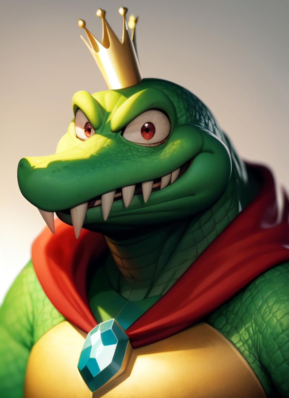 King K. Rool (Donkey Kong) - v1-locon | Stable Diffusion LoRA | Civitai