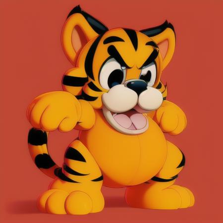 (ocds:1.2) portrait style of cute tiger,  fleischer studios, high detailed, 4k  <lora:1930Model:1>