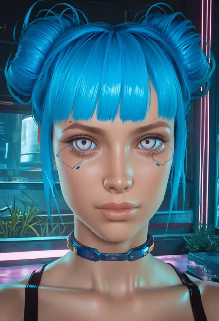 Blue Moon from Cyberpunk 2077 [IllustriousXL]