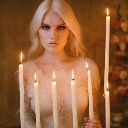 goth jillian blond portrait 26 years old candles moody lighting vodka_portraits <lora:vodka_portraits:0.7>