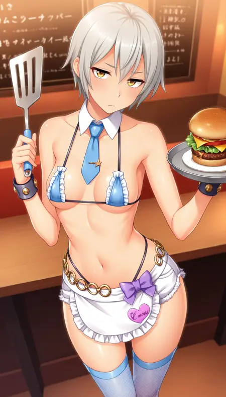 Shindou Tamako (新堂 珠子) - Yariman JK Family Restaurant (ヤリマンJKのファミレスご奉仕アルバイト)