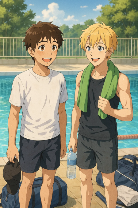 Tennis love story (two boys OC's) V1