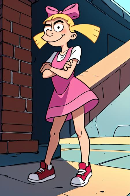 Helga Pataki (Hey Arnold) Pony + Illustroius + SD1.5 v1.0