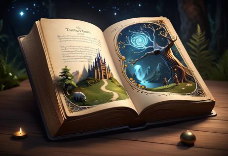A realistic image of a fantastic landing page designed like an ancient enchanted book. A special font, resembling an ancient manuscript, gives a sense of authenticity. Spectacular vector illustrations of magical creatures, breathtaking landscapes and fantastic architecture decorate the page. Micro-interactive animations give life to the page, like a light flickering of light on top of the writing or a gentle movement of magical creatures. A special soundtrack, combining classical music with sounds from the fantastic world, creates a magical and mysterious atmosphere. The title is written in a unique and attention-grabbing handwriting. The content is written in rich and imaginative language, using fantastic terms. The CTA button is designed like a magical gate, inviting the user to enter a new world. A registration form is integrated into an ancient book, where the user can enter his name and contact information. Responsive design adapted to any screen, while maintaining the fantastic atmosphere.
Text: "New style artificial intelligence, artistic photo creation"