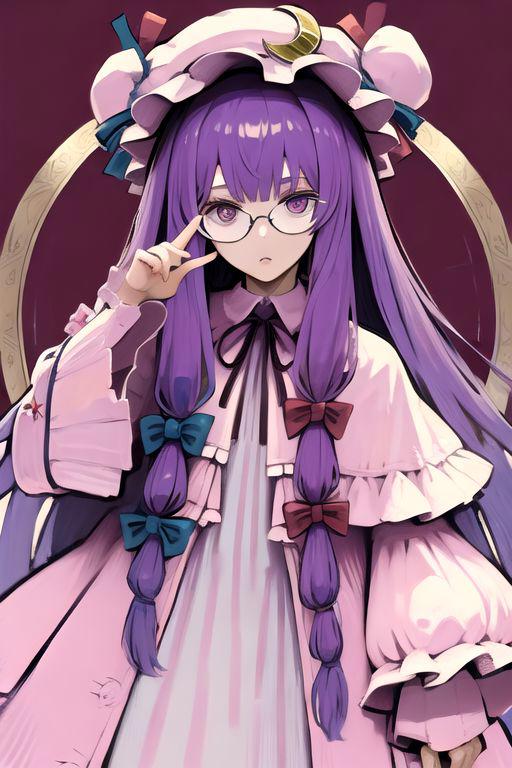 patchouli knowledge (touhou) 帕秋莉·诺蕾姬 东方project image by TK31