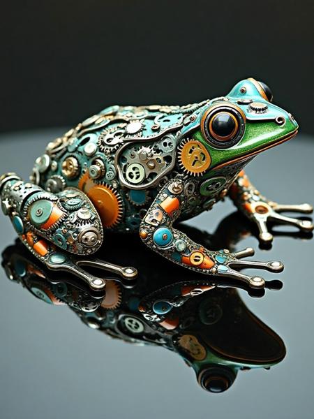 B_Mechanical Gear Splicing_Animal Image Creation v1.0