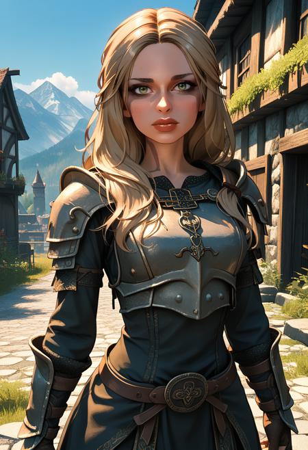 Mjoll the Lioness, 2 version (Skyrim), LoRA, SDXL v1.0