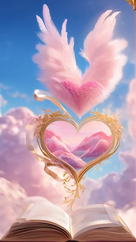 Valentine's Day beautiful dreamy background