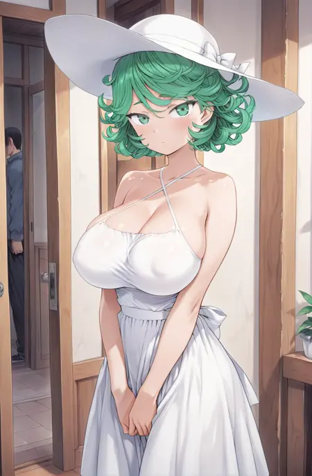 Tatsumaki-like wife (タツマキっぽい妻) from mogudan (モグダン)