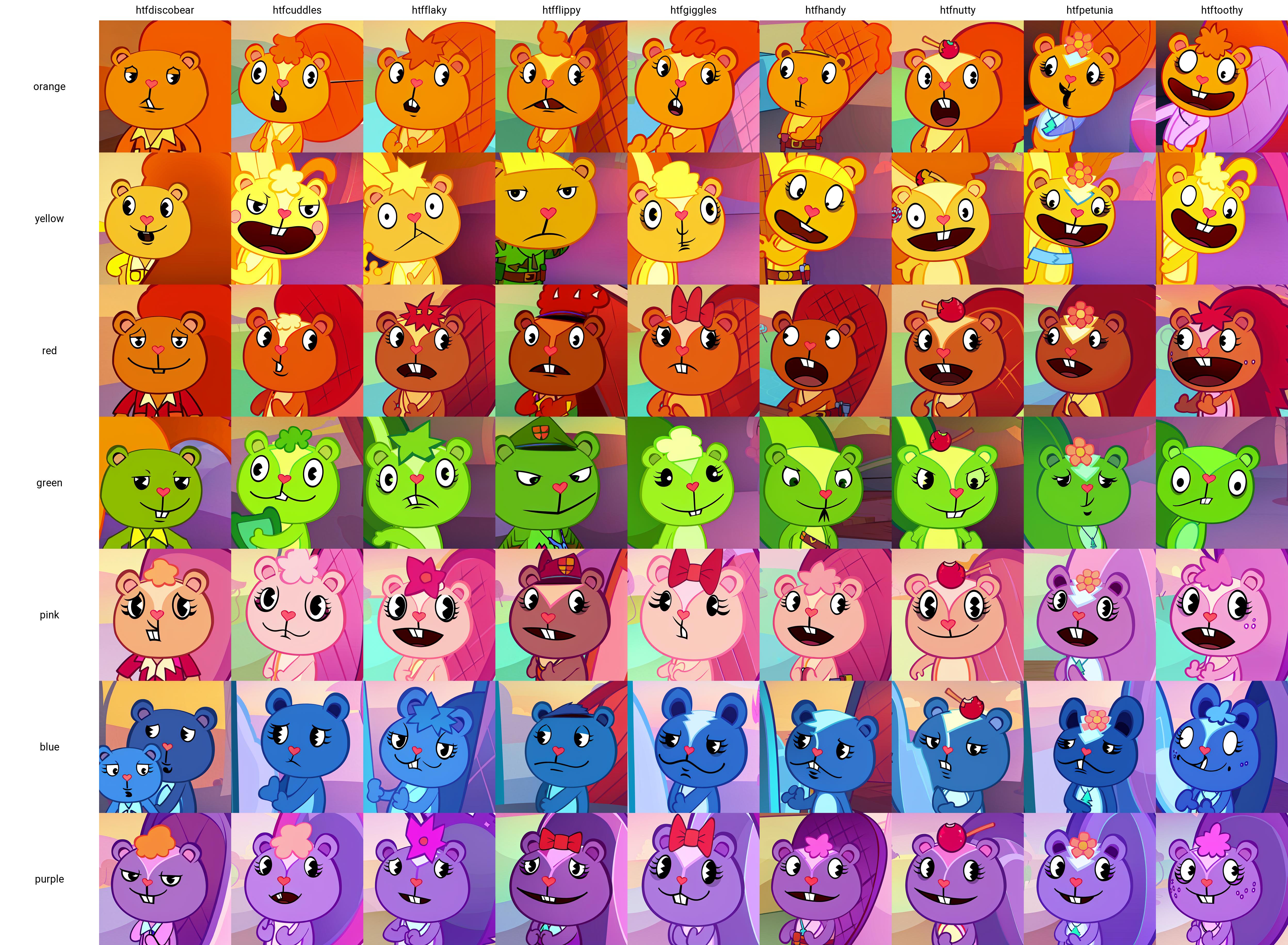 Happy Tree Friends - Multi Characters image by Sylvanal