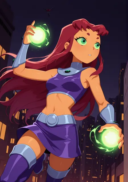 Starfire (Teen Titans) - Illustrious