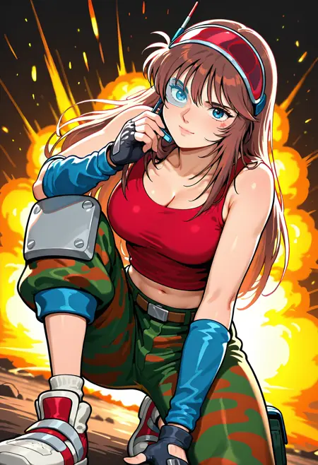 Edie Burret (イーディー・バレット) ~ Elevator Action Returns (エレベーターアクションリターンズ)