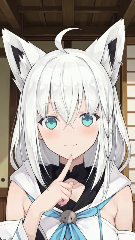 白上吹雪-虚拟主播(Shirakami Fubuki-Vtuber)