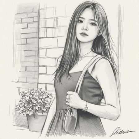 pencil drawing(SD3.5) v1.0