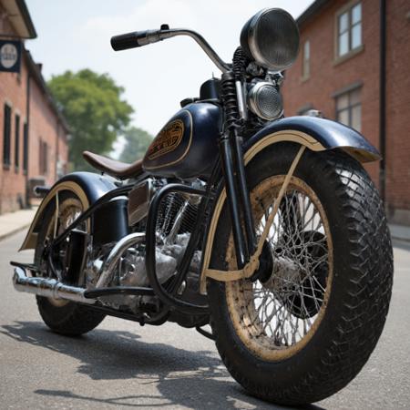 EL Knucklehead Harley Davidson V1