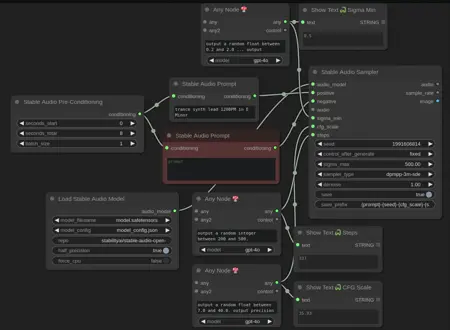 ComfyUI StableAudioSampler - Stable Audio Open