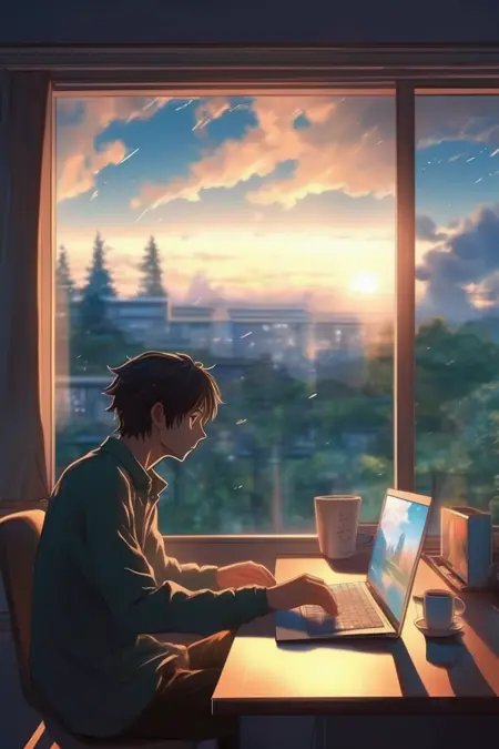Makoto Shinkai Style