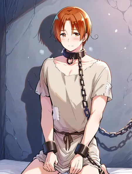 Italy's Halloween Costume (Slave Outfit) (Illutrious & Pony) | Hetalia