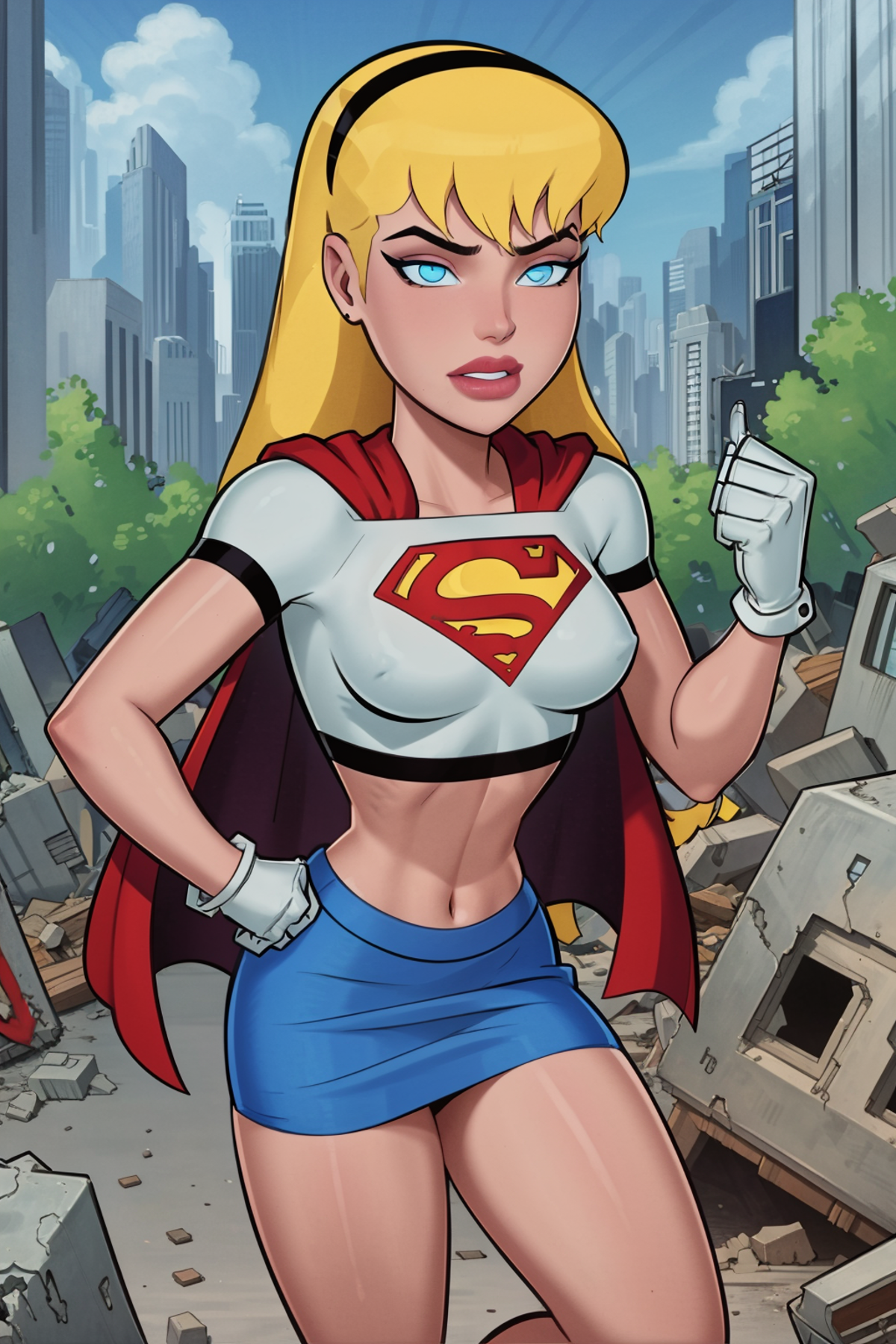 Supergirl - DC Animated Universe - Character LORA image by Konan