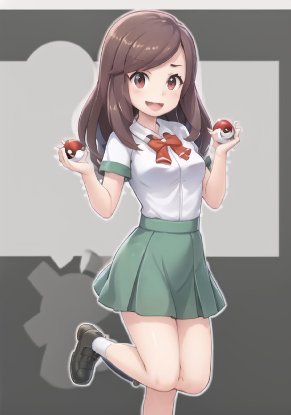 Pokemon lass trainer