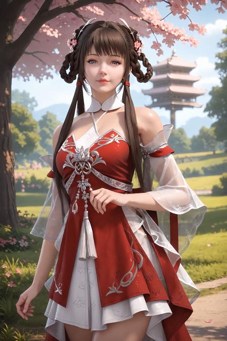 完美世界 - 火灵儿少女 - Pony v1.0