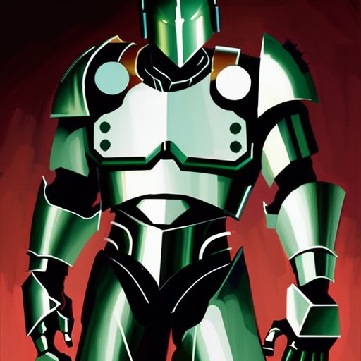 sci-fi metal plate armor on black background, by greg manchess, trending on artstation